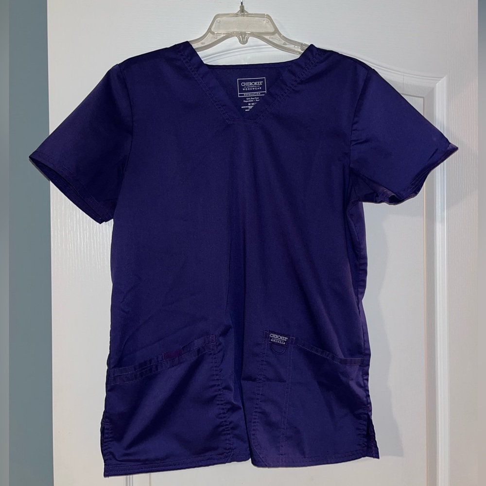 Cherokee Workwear Scrub set - purple